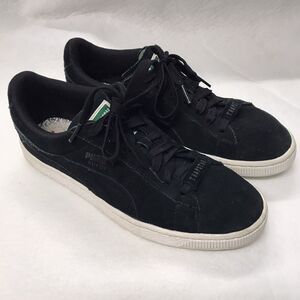 Puma Black Suede x Trapstar Lace Up Mens Sneakers 361500 01 US Sz 9 uK 8 Shoes